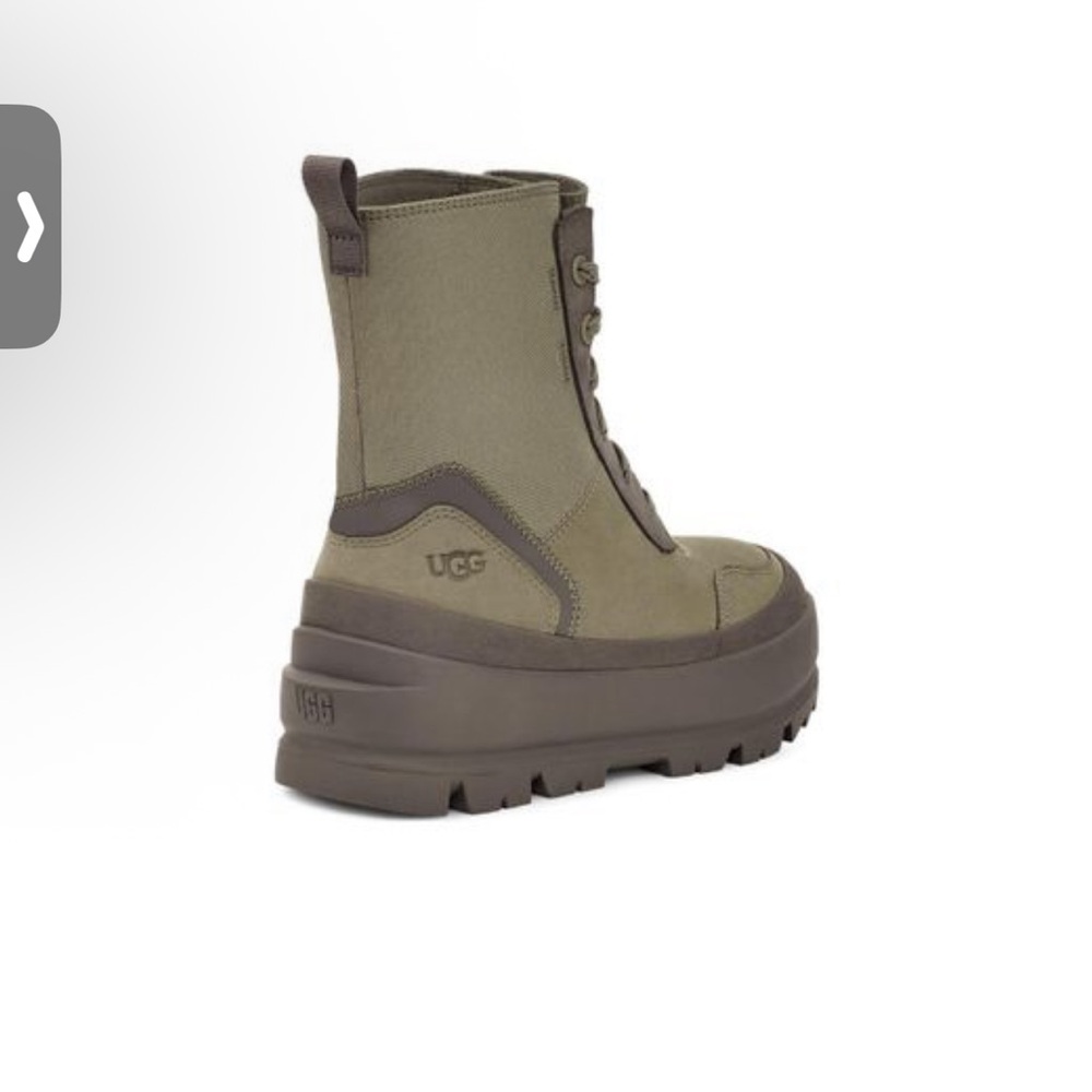 UGG Green  suede Lace-Up Boots
